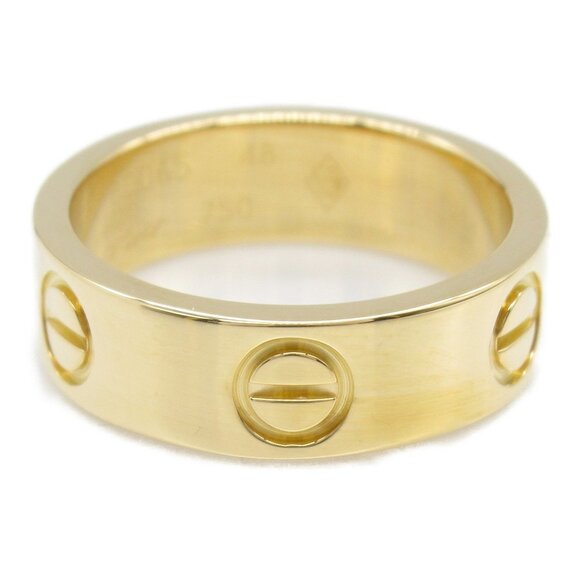 CARTIER 18k Yellow Gold Love Ring - Picture 3 of 7